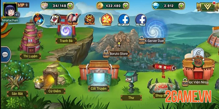Đại Chiến Nhẫn Giả thỏa sức lựa chọn để xây dựng nên một đội hình trong mơ của riêng mình DaiChienNhanGia-HA-2