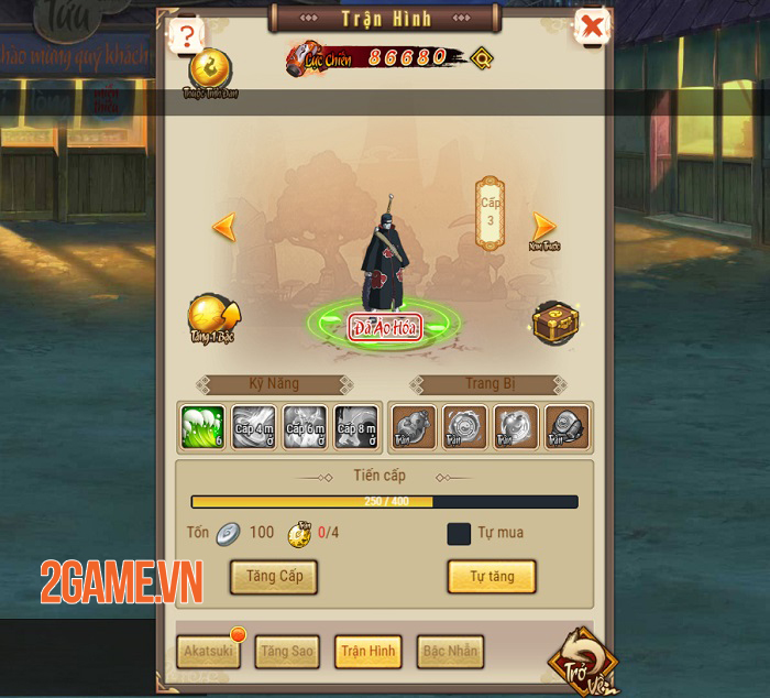 Tổ chức Akatsuki sẽ là tay chân đắc lực để bạn cày cuốc trong game Ninja Làng Lá 5 Tổ chức Akatsuki sẽ là tay chân đắc lực để bạn cày cuốc trong game Ninja Làng Lá 5