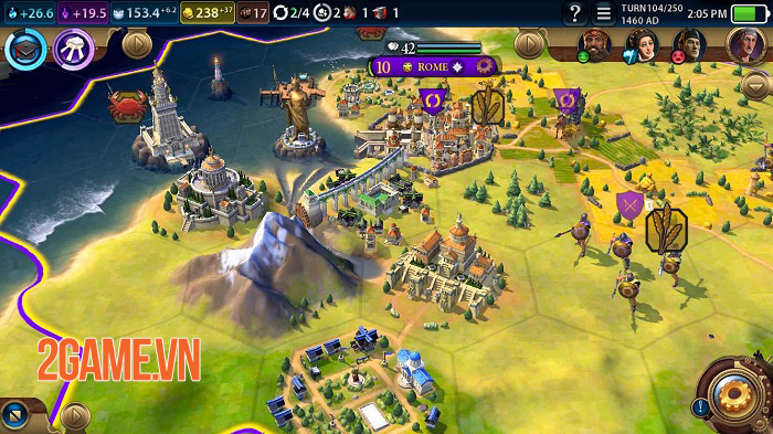 Civilization VI - Game chiến thuật với gameplay đồ sộ tưởng không thể chơi trên mobile 1 Civilization VI - Game chiến thuật với gameplay đồ sộ tưởng không thể chơi trên mobile 1