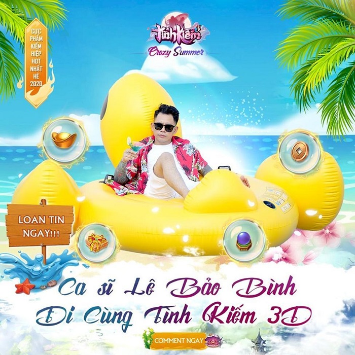Tình Kiếm 3D tạo cú hích cực mạnh khi hợp tác cùng Lê Bảo Bình trong MV mới 0 Tình Kiếm 3D tạo cú hích cực mạnh khi hợp tác cùng Lê Bảo Bình trong MV mới 0