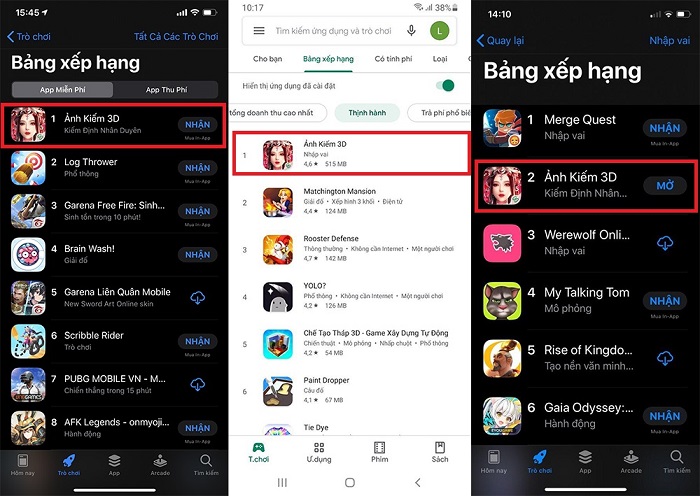 Bom tấn MMORPG hot nhất quý 3/2020 Ảnh Kiếm 3D độc tôn Top 1 trending trên Store 0 Bom tấn MMORPG hot nhất quý 3/2020 Ảnh Kiếm 3D độc tôn Top 1 trending trên Store 0