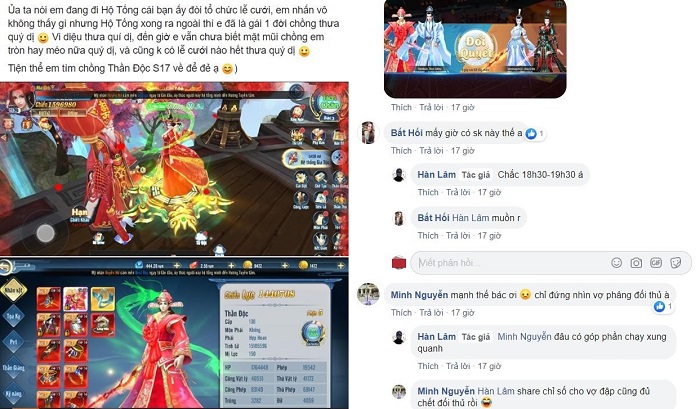 Tâm sự game thủ Ảnh Kiếm 3D: Nhắm mắt vào mở mắt ra bỗng thành gái có chồng 4 Tâm sự game thủ Ảnh Kiếm 3D: Nhắm mắt vào mở mắt ra bỗng thành gái có chồng 4