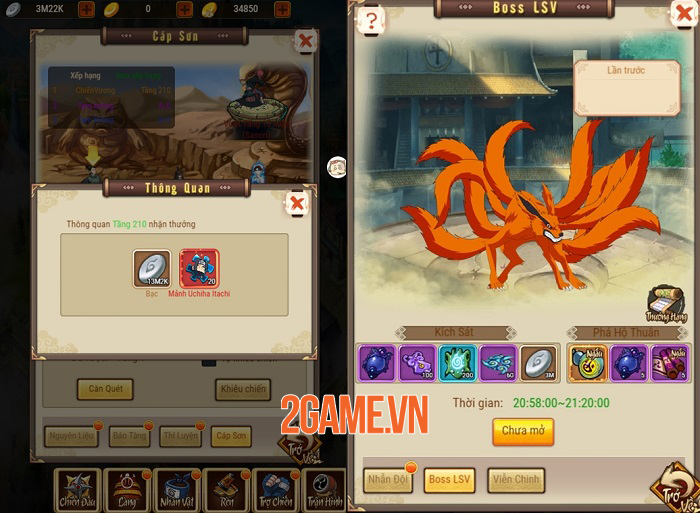 Ninja Làng Lá Mobile bất ngờ tung cập nhật tính năng mới Ninja Làng Lá Mobile bất ngờ tung cập nhật tính năng mới