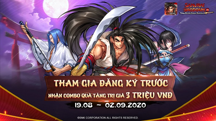 Samurai Shodown VNG chính thức mở trang đăng kí trước cho game thủ Việt 0 Samurai Shodown VNG chính thức mở trang đăng kí trước cho game thủ Việt 0
