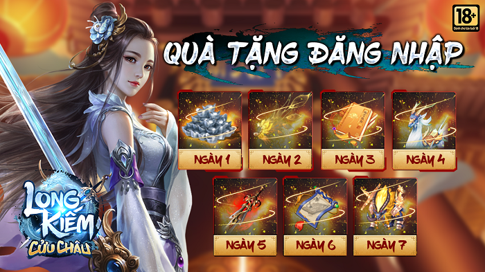 Long Kiếm Cửu Châu chính thức khai mở cùng vô vàn giftcode và sự kiện cực hot 3 Long Kiếm Cửu Châu chính thức khai mở cùng vô vàn giftcode và sự kiện cực hot 3