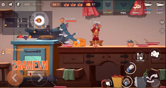 Tom and Jerry Chase: Cuộc rượt đuổi phong cách sinh tồn dễ gây nghiện 4 Tom and Jerry Chase: Cuộc rượt đuổi phong cách sinh tồn dễ gây nghiện 4