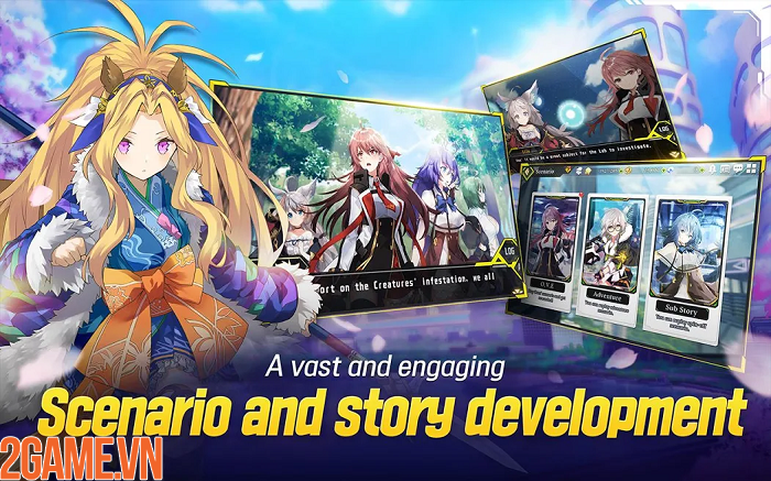 Xao xuyến với các nữ thần trong tựa game GODDESS KiSS:O.V.E Mobile 6 Xao xuyến với các nữ thần trong tựa game GODDESS KiSS:O.V.E Mobile 6