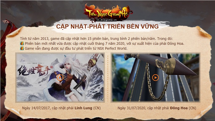 Phiên bản Tiếu Ngạo Giang Hồ từ NPH Dzogame sẽ chắt lọc những gì tinh túy nhất 0 Phiên bản Tiếu Ngạo Giang Hồ từ NPH Dzogame sẽ chắt lọc những gì tinh túy nhất 0