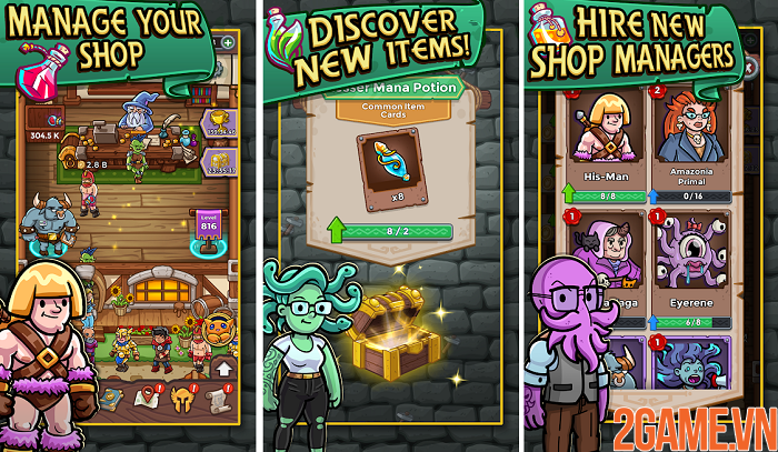 Trở thành thương gia bậc thầy trong Dungeon Shop Tycoon 0 Trở thành thương gia bậc thầy trong Dungeon Shop Tycoon 0