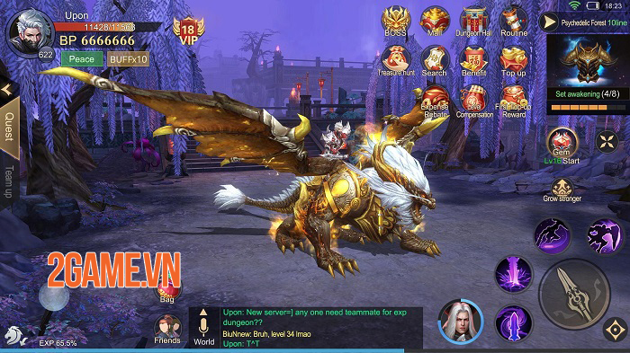 Dragon Fall: Revolution - Game nhập vai săn quái vật có tạo hình tinh tế 1 Dragon Fall: Revolution - Game nhập vai săn quái vật có tạo hình tinh tế 1