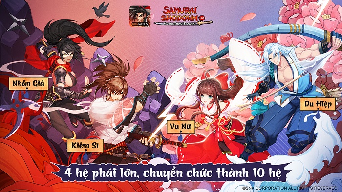 Mê mẩn trước các lớp nhân vật đậm nét Nhật Bản của Samurai Shodown VNG 0 Mê mẩn trước các lớp nhân vật đậm nét Nhật Bản của Samurai Shodown VNG 0