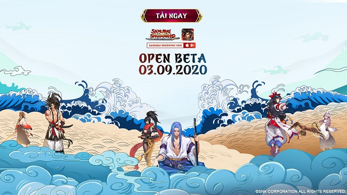 Tặng 400 giftcode game Samurai Shodown: Huyền Thoại Samurai 1 Tặng 400 giftcode game Samurai Shodown: Huyền Thoại Samurai 1