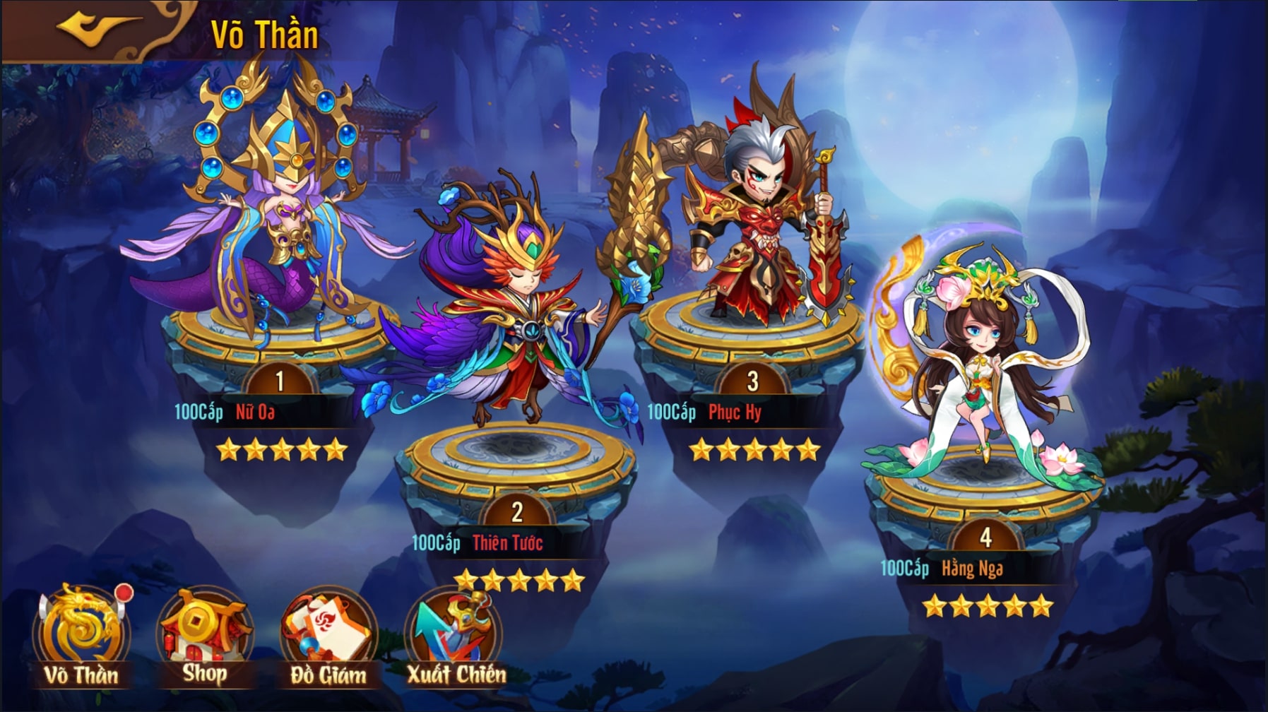 Game mobile Võ Thần Tam Quốc có lối chơi vô cùng Game mobile Võ Thần Tam Quốc có lối chơi vô cùng