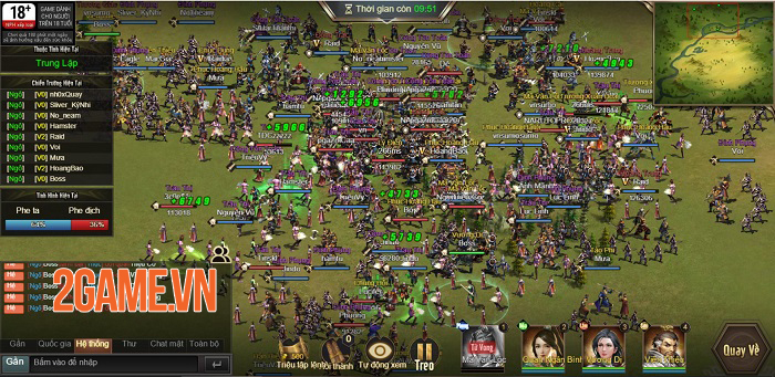 Game thủ được phô diễn khả năng thống lĩnh 3 quân trong Tam Quốc Công Thành H5 0 Game thủ được phô diễn khả năng thống lĩnh 3 quân trong Tam Quốc Công Thành H5 0