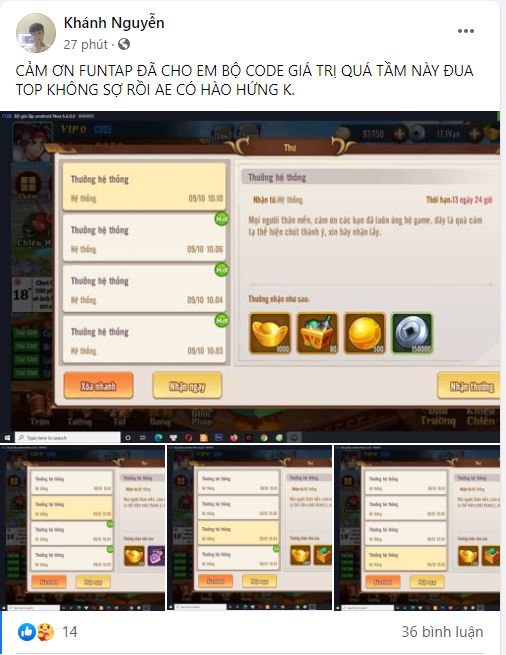 Võ Thần Tam Quốc 'cưa đổ' game thủ trong ngày đầu ra mắt 6 Võ Thần Tam Quốc 'cưa đổ' game thủ trong ngày đầu ra mắt 6