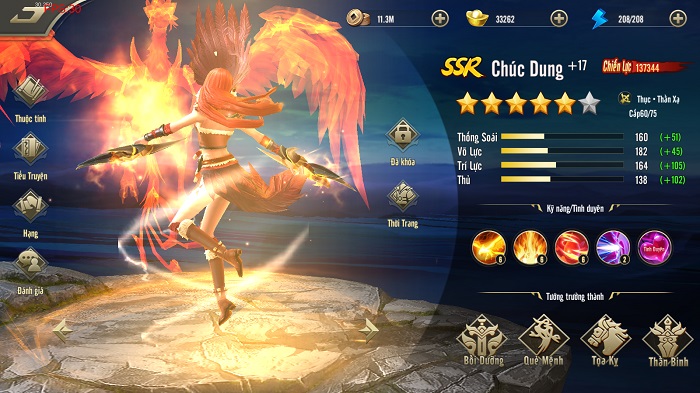 Chúc Dung giáng thế tại Tuyệt Đỉnh Tam Quốc cùng Big Update Hỏa Phụng Liêu Nguyên 1 Chúc Dung giáng thế tại Tuyệt Đỉnh Tam Quốc cùng Big Update Hỏa Phụng Liêu Nguyên 1