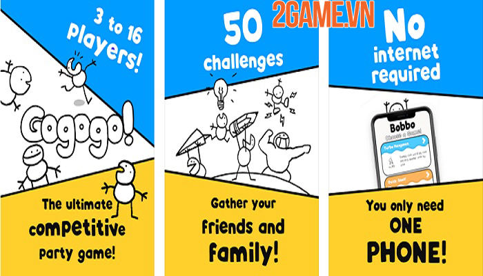 Gogogo! - Kết nối tình thân với bạn bè và người thân qua mini-game vui vẻ 2 Gogogo! - Kết nối tình thân với bạn bè và người thân qua mini-game vui vẻ 2