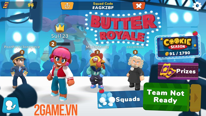Butter Royale – đại chiến sinh tồn bằng cách ném thực phẩm chí chóe 2 Butter Royale – đại chiến sinh tồn bằng cách ném thực phẩm chí chóe 2