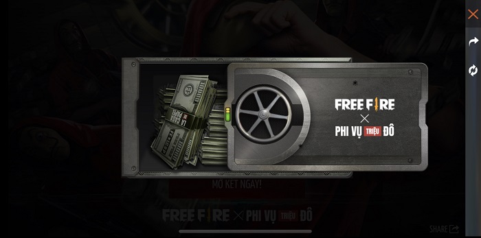 Màn hợp tác hoành tráng từ Free Fire và series Money Heist: Phi Vụ Triệu Đô 5 Màn hợp tác hoành tráng từ Free Fire và series Money Heist: Phi Vụ Triệu Đô 5