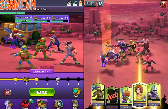 TMNT: Mutant Madness - Ninja Rùa giải cứu thế giới thoát khỏi hỗn loạn 0 TMNT: Mutant Madness - Ninja Rùa giải cứu thế giới thoát khỏi hỗn loạn 0