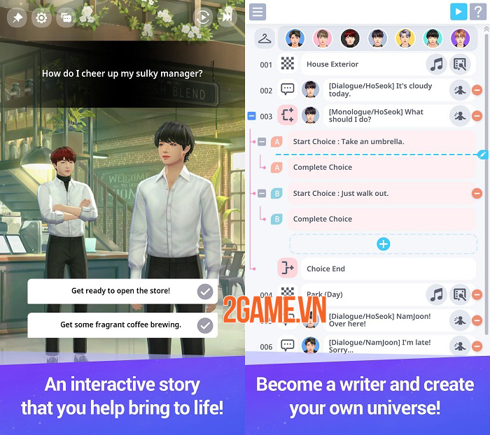 Game casual về nhóm nhạc nam đình đám BTS Universe Story ra mắt tại 173 quốc gia 1 Game casual về nhóm nhạc nam đình đám BTS Universe Story ra mắt tại 173 quốc gia 1