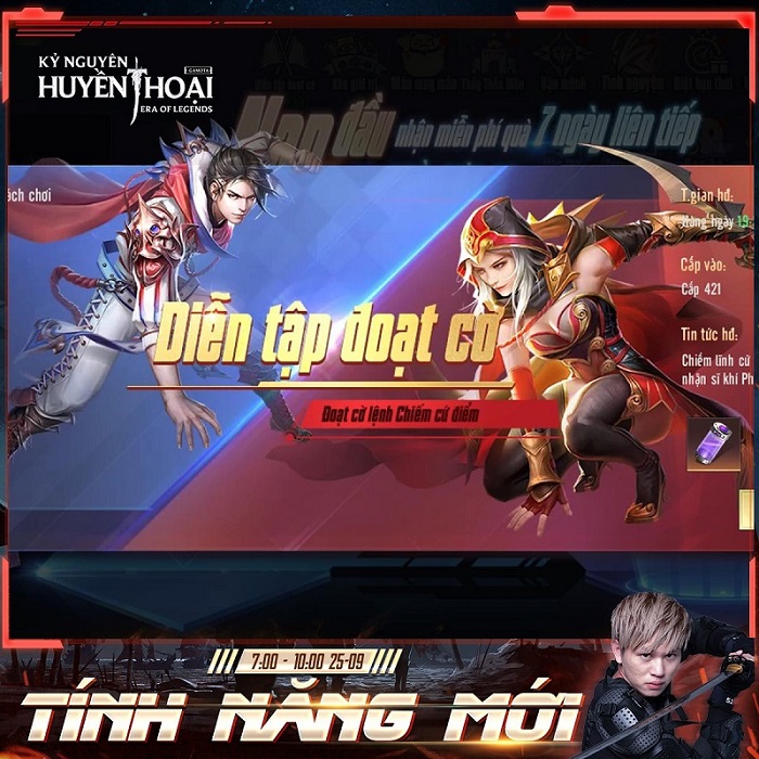 Kỷ Nguyên Huyền Thoại đánh úp game thủ với bản Update mùa Trung Thu 2 Kỷ Nguyên Huyền Thoại đánh úp game thủ với bản Update mùa Trung Thu 2
