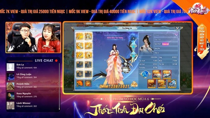 Lộ diện TOP mạnh nhất giải đấu Cực Phẩm Võ Học mùa 6: Tina tạo cú sốc lớn, Ts Haiquan sảy chân đáng tiếc 4 Lộ diện TOP mạnh nhất giải đấu Cực Phẩm Võ Học mùa 6: Tina tạo cú sốc lớn, Ts Haiquan sảy chân đáng tiếc 4