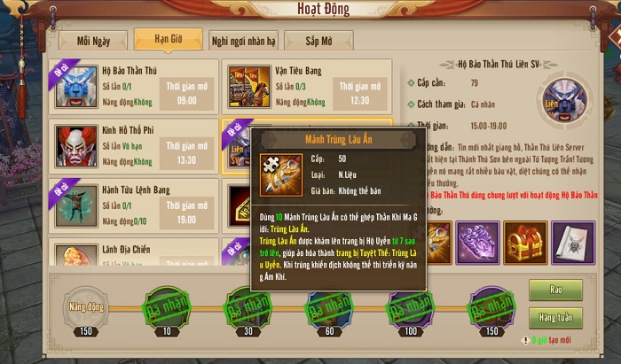 Tân Thiên Long Mobile luyện khả năng hỗn chiến nhóm với Hộ Bảo Thần Thú Liên Server 3 Tân Thiên Long Mobile luyện khả năng hỗn chiến nhóm với Hộ Bảo Thần Thú Liên Server 3