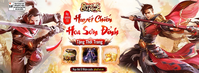 Tặng 500 giftcode nhân Big Update Giang Hồ Chi Mộng 1 Tặng 500 giftcode nhân Big Update Giang Hồ Chi Mộng 1