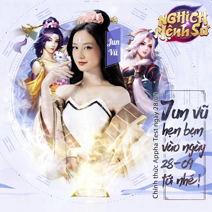 Nghịch Mệnh Sư chơi lớn mời hẳn 'nữ thần' Jun Vũ thành Người Đẹp Đồng Hành 1 Nghịch Mệnh Sư chơi lớn mời hẳn 'nữ thần' Jun Vũ thành Người Đẹp Đồng Hành 1