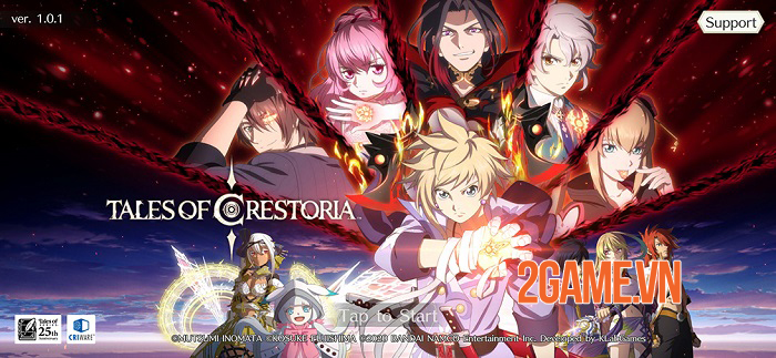 Tales of Crestoria có lối chơi đánh theo lượt quen thuộc với fan game gacha 0 Tales of Crestoria có lối chơi đánh theo lượt quen thuộc với fan game gacha 0