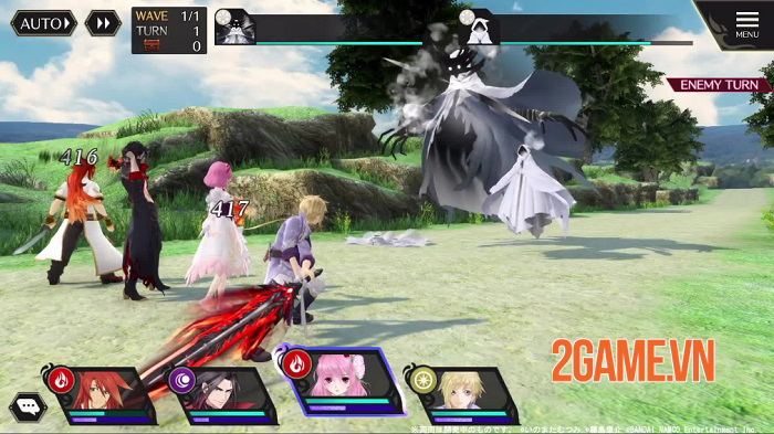 Tales of Crestoria có lối chơi đánh theo lượt quen thuộc với fan game gacha 4 Tales of Crestoria có lối chơi đánh theo lượt quen thuộc với fan game gacha 4