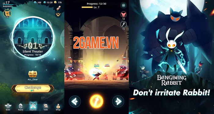 Bangbang Rabbit - game hành động với các pha PK vô cùng đặc sắc 2 Bangbang Rabbit - game hành động với các pha PK vô cùng đặc sắc 2