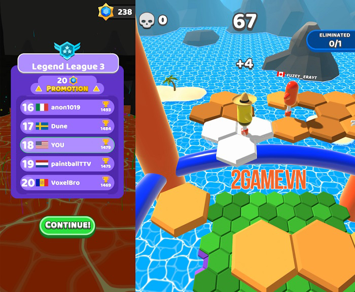 Hex Stars - game sinh tồn sở hữu gameplay vui nhộn và kịch tính 1 Hex Stars - game sinh tồn sở hữu gameplay vui nhộn và kịch tính 1