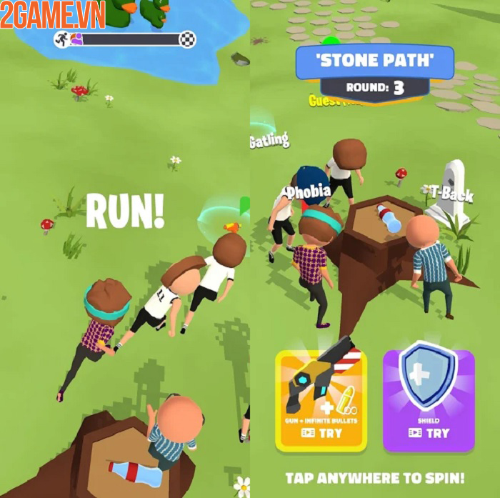 Spin the Battle - Tựa game xoay chai chọn người vô cùng vui nhộn 1 Spin the Battle - Tựa game xoay chai chọn người vô cùng vui nhộn 1