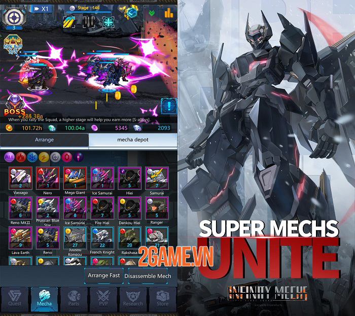 Infinity Mechs - Game nhập vai nhàn rỗi với tạo hình và hiệu ứng ấn tượng 1 Infinity Mechs - Game nhập vai nhàn rỗi với tạo hình và hiệu ứng ấn tượng 1