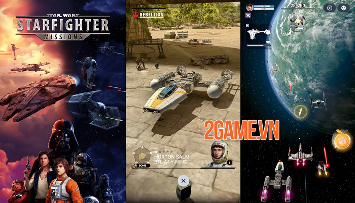 Star Wars: Starfighter Missions - Game phiêu lưu lấy cảm hứng từ điện ảnh 0 Star Wars: Starfighter Missions - Game phiêu lưu lấy cảm hứng từ điện ảnh 0