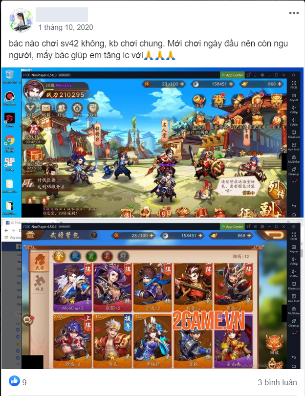 Không ít game thủ Việt rủ nhau chơi trước Thiếu Niên 3Q VNG bản nước ngoài 6 Không ít game thủ Việt rủ nhau chơi trước Thiếu Niên 3Q VNG bản nước ngoài 6