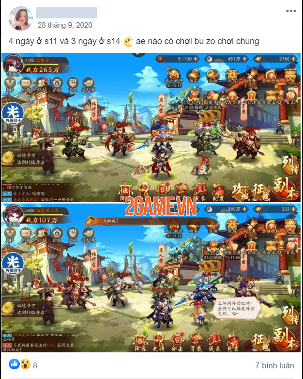 Không ít game thủ Việt rủ nhau chơi trước Thiếu Niên 3Q VNG bản nước ngoài 7 Không ít game thủ Việt rủ nhau chơi trước Thiếu Niên 3Q VNG bản nước ngoài 7
