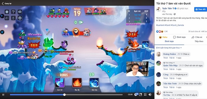 Hết Pewpew lại đến Tuấn Tiền Tỉ dắt tay Nam Blue “ăn hành” tại GunX: Fire 2 Hết Pewpew lại đến Tuấn Tiền Tỉ dắt tay Nam Blue “ăn hành” tại GunX: Fire 2