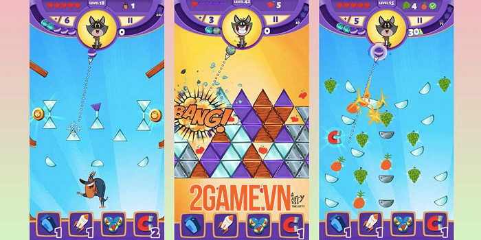 Taffy: Feed The Kitty - Game xếp hình pinball lấy cảm hứng từ phim hoạt hình 1 Taffy: Feed The Kitty - Game xếp hình pinball lấy cảm hứng từ phim hoạt hình 1