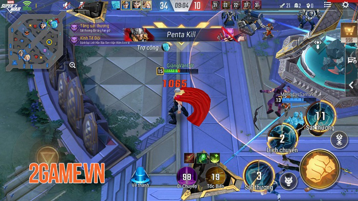 MARVEL Super War VN: Lối chơi quen thuộc, ổn định tuy không nhiều đột phá 0 MARVEL Super War VN: Lối chơi quen thuộc, ổn định tuy không nhiều đột phá 0