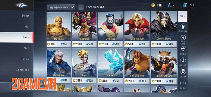 MARVEL Super War VN: Lối chơi quen thuộc, ổn định tuy không nhiều đột phá 3 MARVEL Super War VN: Lối chơi quen thuộc, ổn định tuy không nhiều đột phá 3