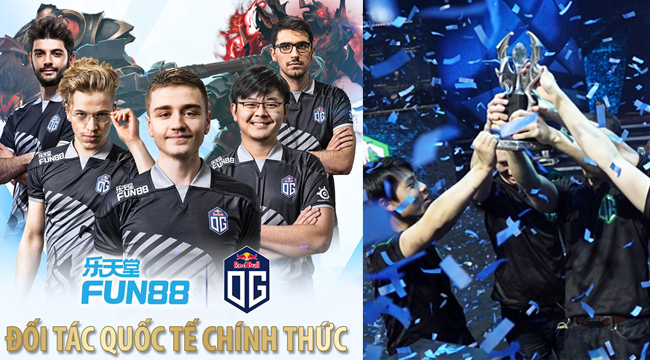 Dota 2: Đội tuyển vô địch Thế Giới 2 lần OG nhận deal tài trợ khủng Dota 2: Đội tuyển vô địch Thế Giới 2 lần OG nhận deal tài trợ khủng