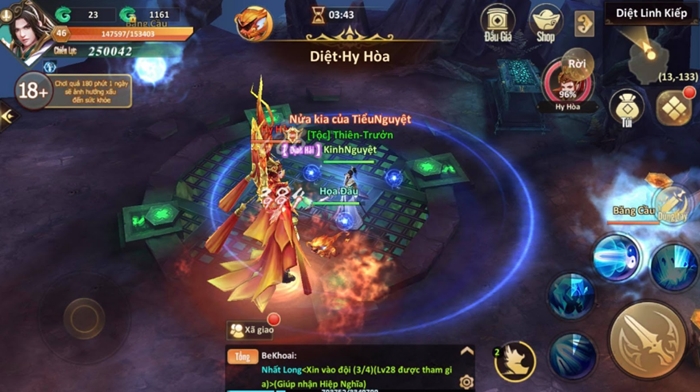 Tính năng thí luyện cảnh của Tiên Hiệp Tiền Truyện hạ gục hàng loạt game thủ 2 Tính năng thí luyện cảnh của Tiên Hiệp Tiền Truyện hạ gục hàng loạt game thủ 2