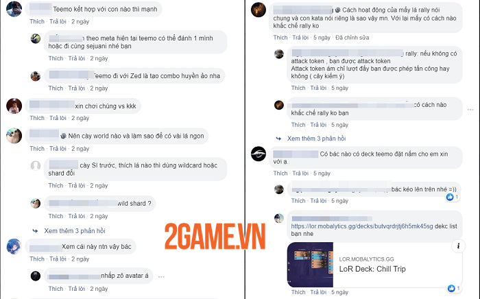 Các cao thủ Huyền Thoại Runeterra VN nhiệt tình truyền thụ kinh nghiệm cho newbie 4 Các cao thủ Huyền Thoại Runeterra VN nhiệt tình truyền thụ kinh nghiệm cho newbie 4