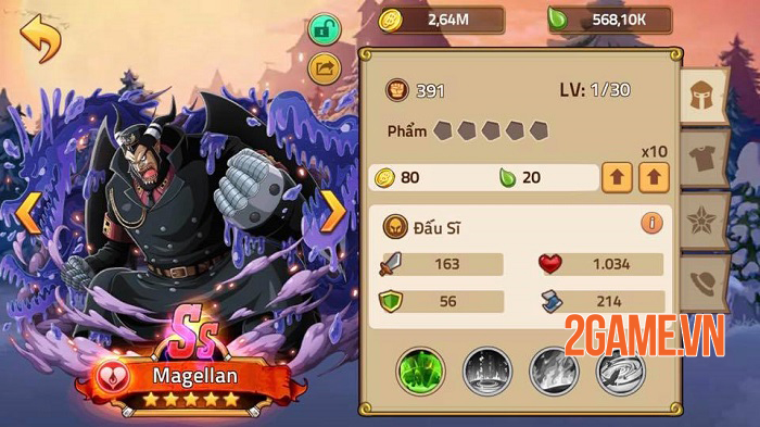 Review Kỷ Nguyên Hải Tặc: Webgame vẽ tay siêu ngầu bám sát cốt truyện One Piece 4 Review Kỷ Nguyên Hải Tặc: Webgame vẽ tay siêu ngầu bám sát cốt truyện One Piece 4
