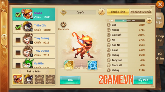 Dàn pet của Tiên Hiệp Tiền Truyện khiến game thủ ngây ngất vì quá dễ thương 4 Dàn pet của Tiên Hiệp Tiền Truyện khiến game thủ ngây ngất vì quá dễ thương 4