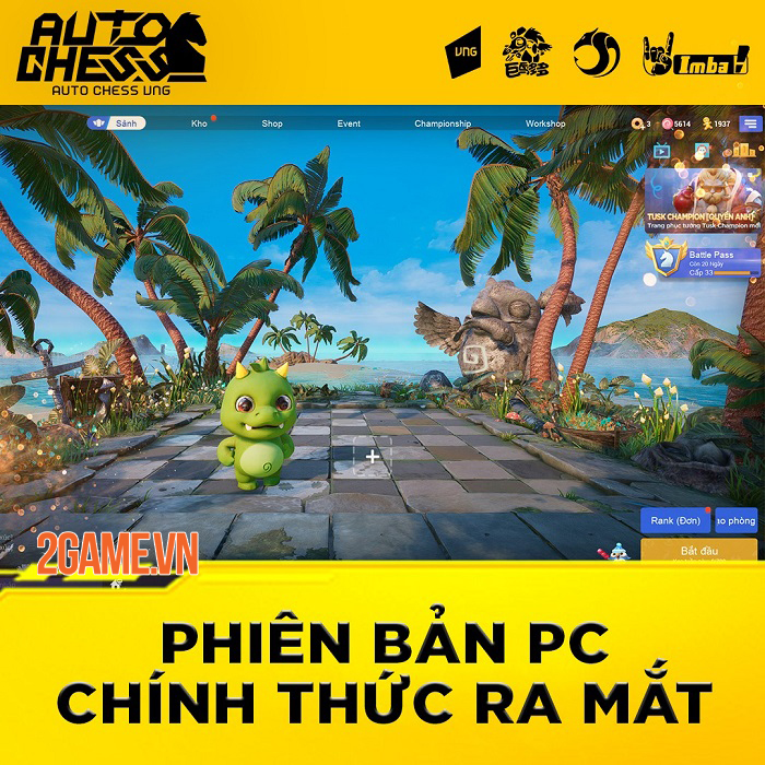 Auto Chess VNG chính thức ra mắt phiên bản PC được nâng cấp đồ họa 0 Auto Chess VNG chính thức ra mắt phiên bản PC được nâng cấp đồ họa 0