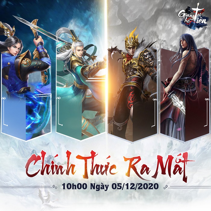 Game nhập vai Giang Hồ Tu Tiên Mobile ấn định ngày ra mắt chính thức 0 Game nhập vai Giang Hồ Tu Tiên Mobile ấn định ngày ra mắt chính thức 0